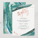 Search for geode birthday invitations Eighty