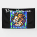 Search for christmas nativity banners Church
