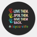 Search for daycare teacher stickers 100 day of school