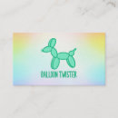 Search for party balloons business cards Entertainer