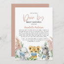 Search for change of plans baby shower invitations Watercolor