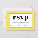 Search for black rsvp cards Typography
