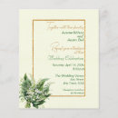 Search for lily of the valley wedding invitations Modern