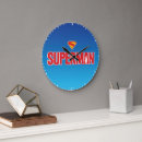 Search for superman clocks Man of steel