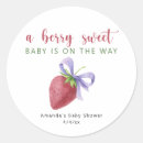 Search for strawberry watercolor stickers Fruit