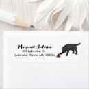 Search for black labrador return address labels Retriever