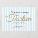 Search for thirteen invitations Blue