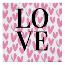 Search for modern heart posters Pink
