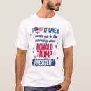 Search for i love donald trump tshirts Republican