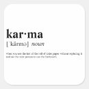 Search for karma stickers Quote