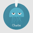 Search for jellyfish christmas tree decorations Illustration