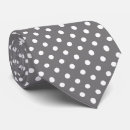 Search for white grey ties Dots