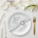 Search for 30th anniversary plates Pearl