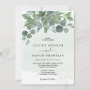 Search for eucalyptus wedding invitations Succulent