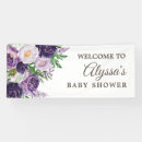 Search for lavender baby shower banners posters Elegant