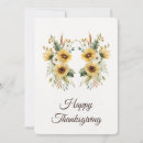 Search for sunflower happy thanksgiving cards Autumn