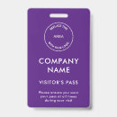 Search for visitor id badges Minimalist
