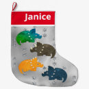 Search for dinosaur christmas stockings Triceratops