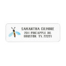 Search for bumble bee return address labels Bee baby shower