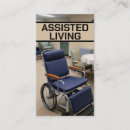 Search for retirement business cards Assisted living