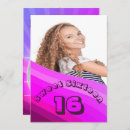 Search for purple sweet 16 birthday cards Trendy