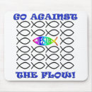 Search for jesus fish mousepads Faith