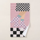 Search for checkered bath towels Vintage