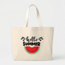 Search for hello summer tote bags Watermelon