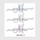 Search for handwritten name stickers Script