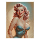 Search for 50s pin up posters Vintage