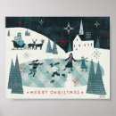 Search for winter scene christmas posters Modern