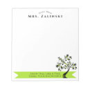 Search for back to school notepads Green