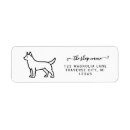 Search for australian cattle dog return address labels Pets