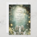 Search for forest wedding invitations Trees flowers misty forest