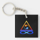 Search for love symbol key rings Yin yang
