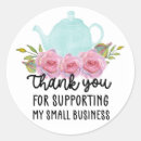 Search for teapot thank you stickers Floral