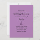 Search for marriage reception invitations Simple evening reception