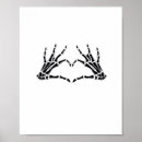 Search for skeleton art Heart hands