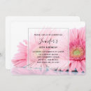 Search for gerbera daisy birthday invitations Pink
