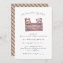 Search for teddy bear baby shower invitations Rustic