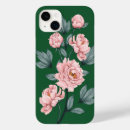 Search for pink peonies iphone cases Botanical
