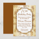 Search for golden birthday invitations 70th
