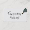 Search for freelance copywriter business cards Editor