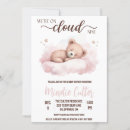 Search for pink teddy bear baby shower invitations Stars