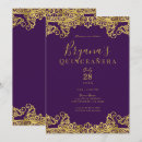 Search for royal purple invitations Glam