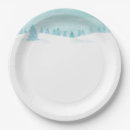 Search for winter forest plates Festive
