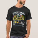 Search for school cafeteria worker mens tshirts Battery