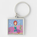 Search for mermaid key rings Cartoon