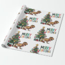 Search for t rex christmas wrapping paper Tyrannosaurus