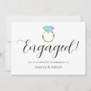 Search for ring engagement party invitations Calligraphy